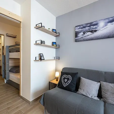 Pierra Menta - Vue Montagne Station A Pied Lägenhet